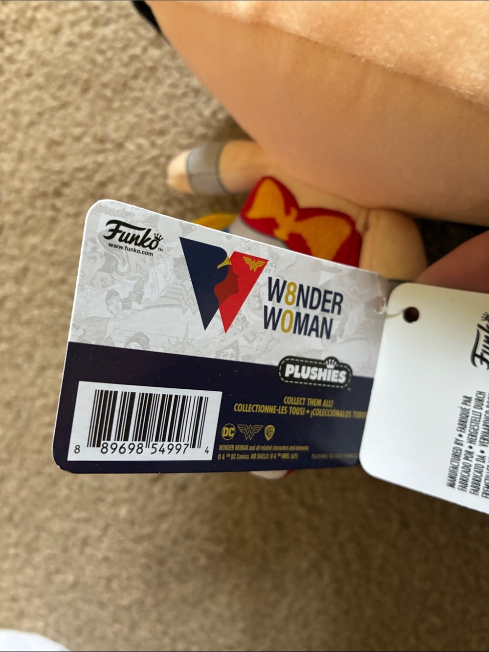 Funko Pop! Wonder Woman 80th Anniversary Plushie - Picture 7 of 9